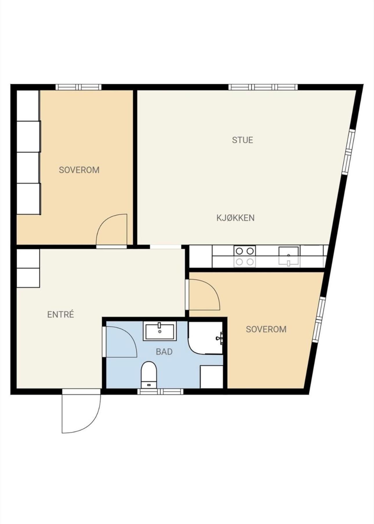 A Place To Stay Stavanger, Apartment 5 - Quality And Free Parking- 外观 照片
